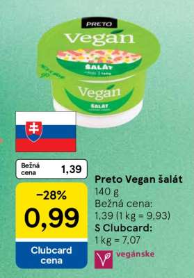 Preto Vegan šalát