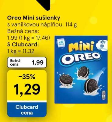 Oreo Mini sušienky