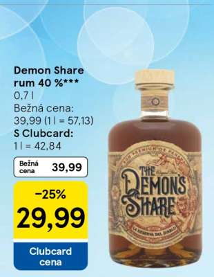 Demon Share rum 40 %**