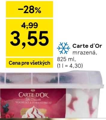 Carte d’Or mrazená