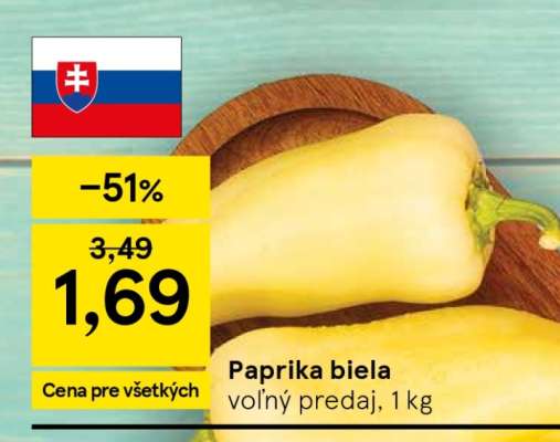 PAPRIKA BIELA