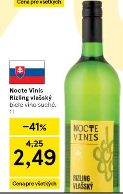 Nocte Vinis Rizling vlašský