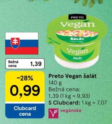 Preto Vegan šalát