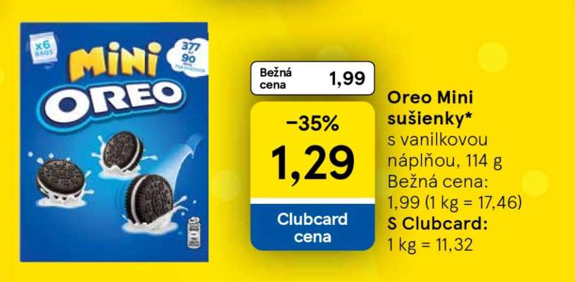 Oreo Mini sušenky
