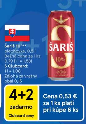 Šariš 10%