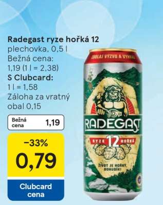 Radegast Ryze Hořká 12
