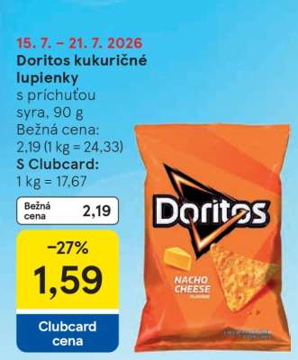 Doritos kukuričné lupienky