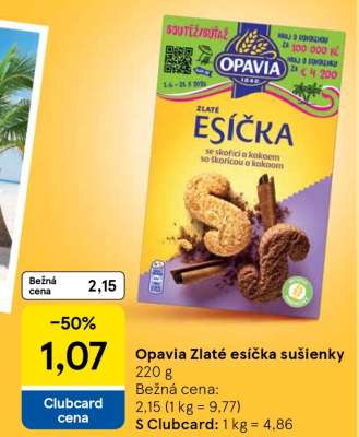 OPAVIA ZLATÉ ESÍČKA SUŠIENKY