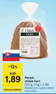 Penam chlieb čert