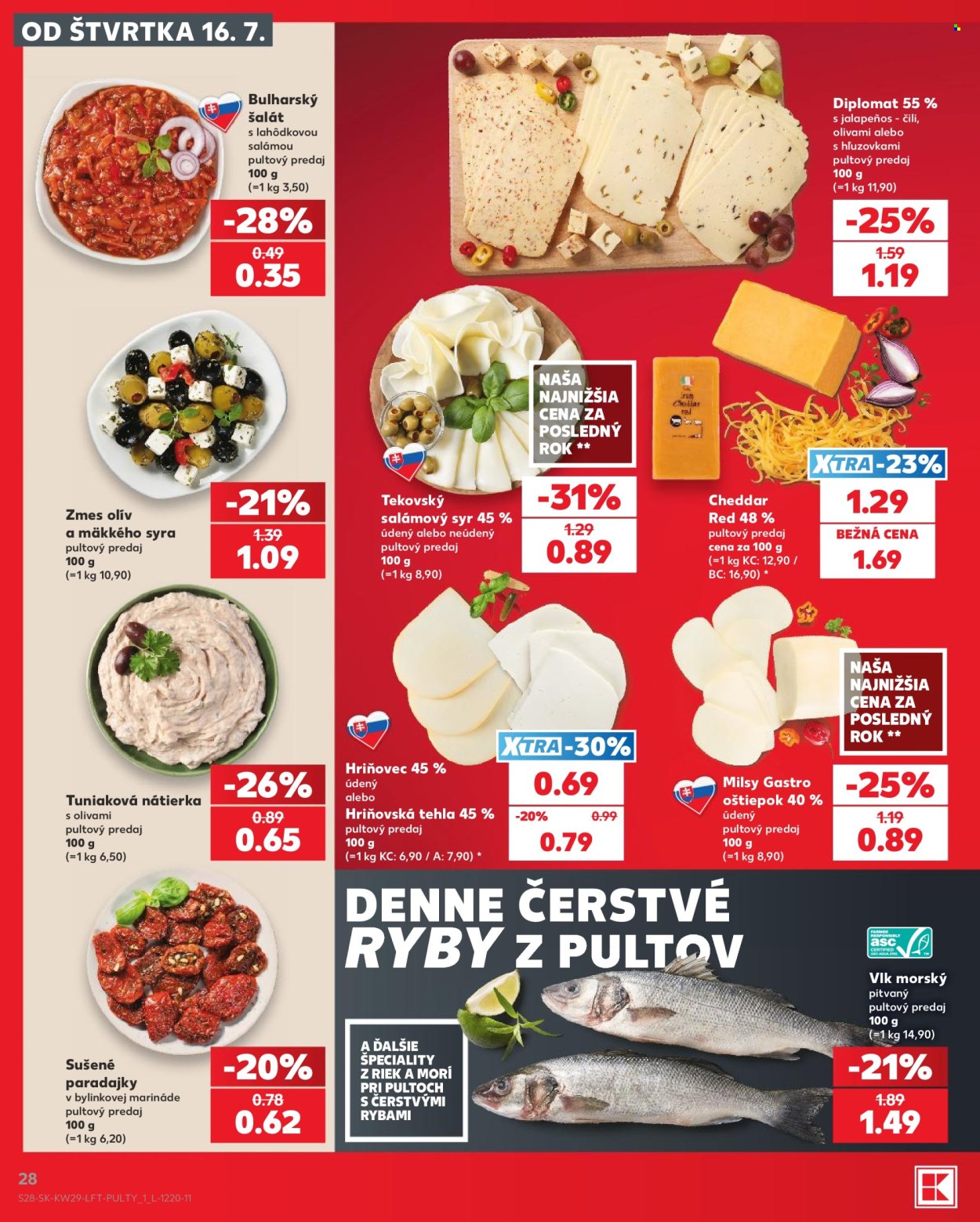 Leták Kaufland - 16.7.2026 - 22.7.2026. Strana 28