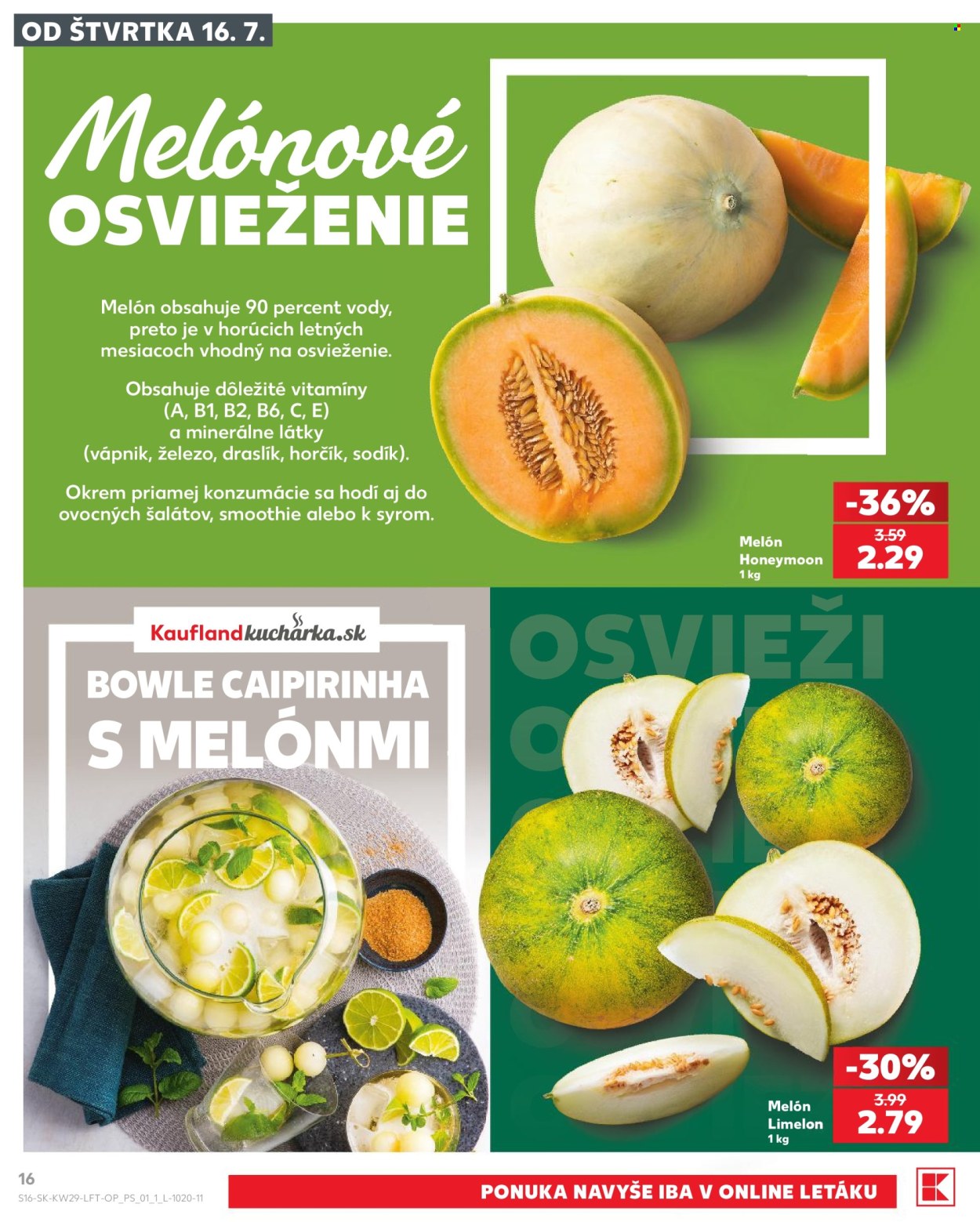 Leták Kaufland - 16.7.2026 - 22.7.2026. Strana 16