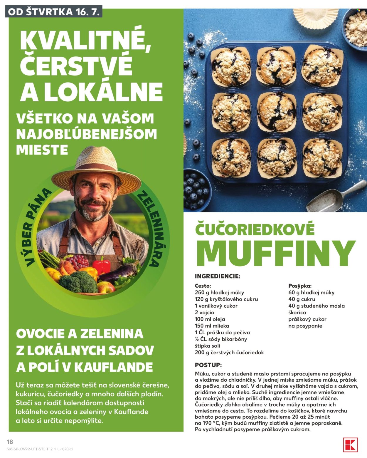 Leták Kaufland - 16.7.2026 - 22.7.2026. Strana 18