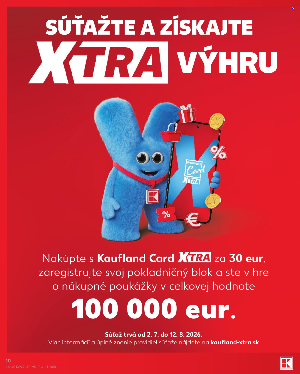 Leták Kaufland - 16.7.2026 - 22.7.2026. Strana 10