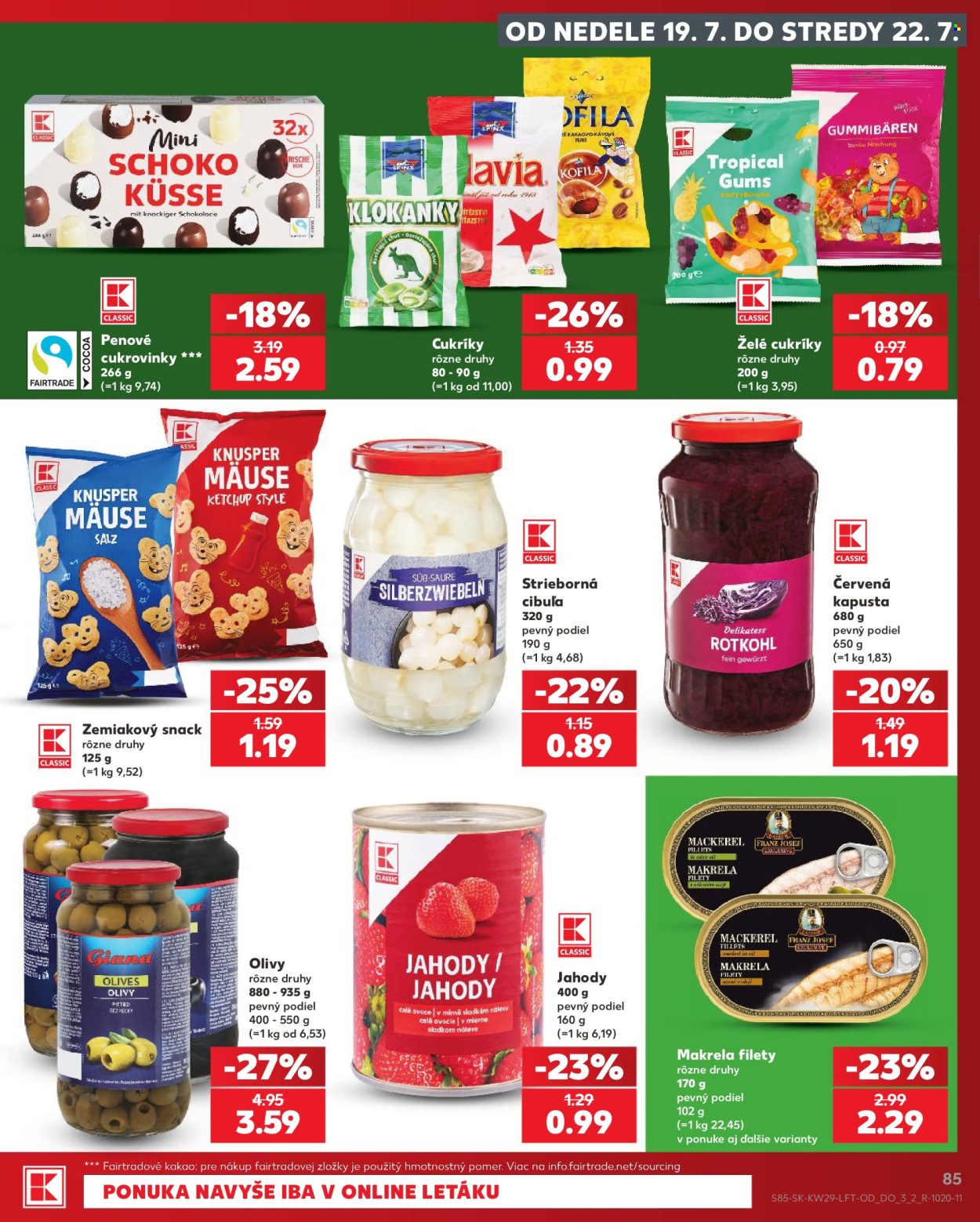 Leták Kaufland - 16.7.2026 - 22.7.2026. Strana 85