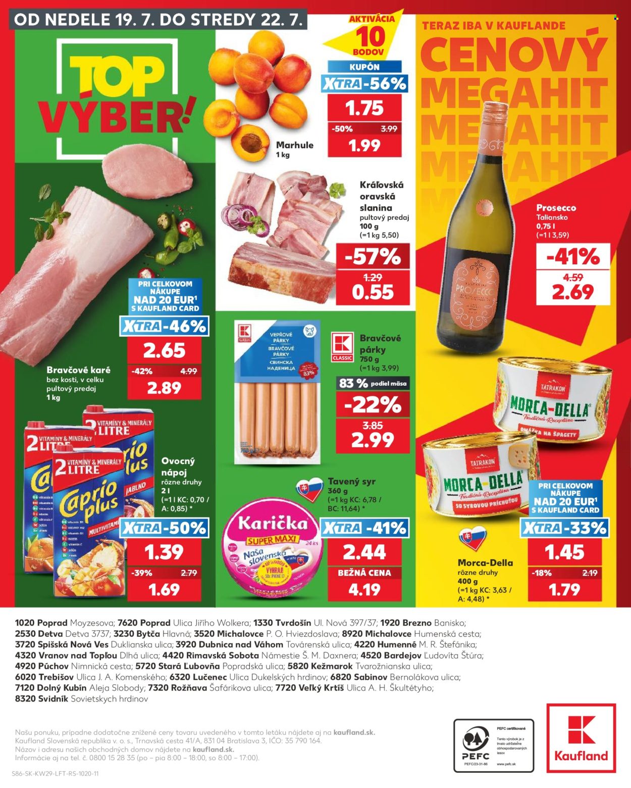 Leták Kaufland - 16.7.2026 - 22.7.2026. Strana 86