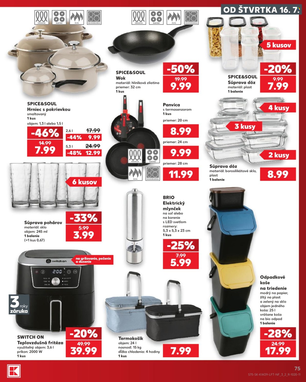 Leták Kaufland - 16.7.2026 - 22.7.2026. Strana 75