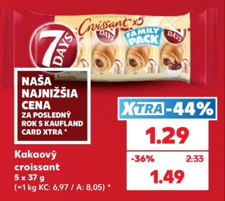 Kakaový croissant