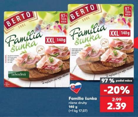 Família šunka
