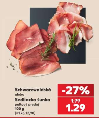 Schwarzwaldská alebo Sedliacka šunka