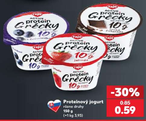 Proteínový jogurt