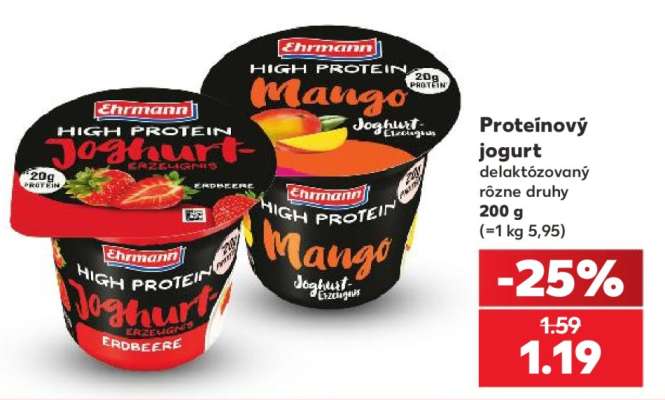 Proteínový jogurt