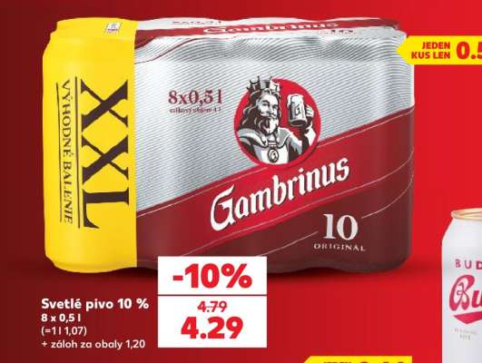 Gambrinus 10 Original