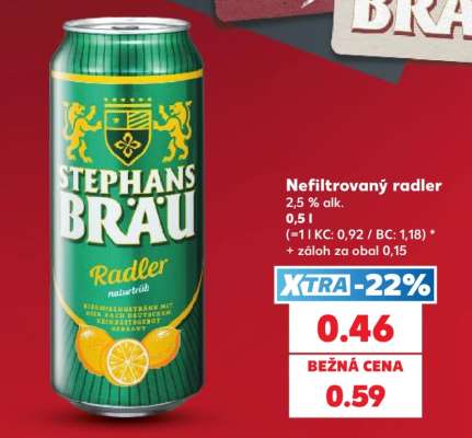 Nefiltrovaný radler