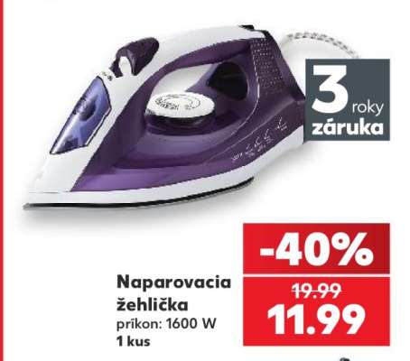 Naparovacia žehlička
