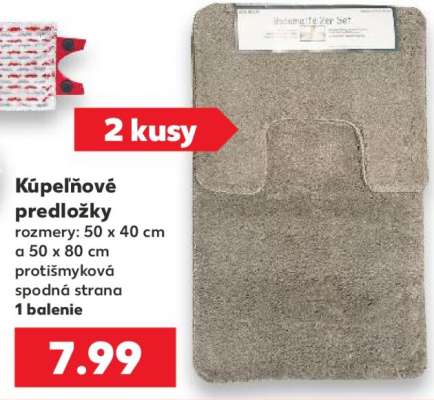 Kúpeľňové predložky
