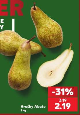 Hrušky Abate 1 kg