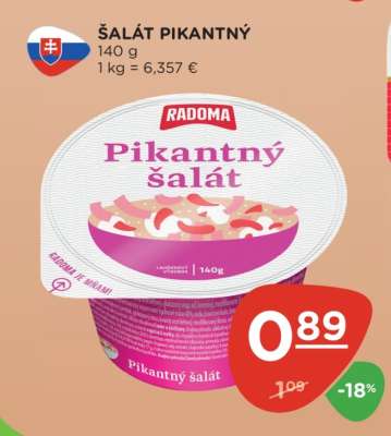 Šalát Pikantný