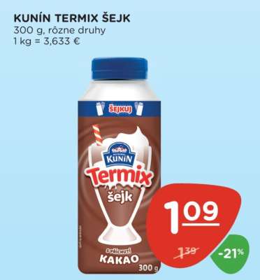 KUNÍN TERMIX ŠEJK