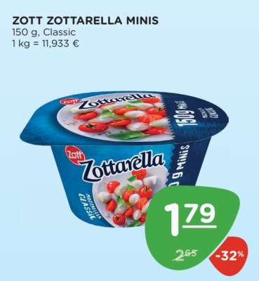 ZOTT ZOTTARELLA MINIS