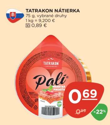 TATRAKON NÁTIERKA