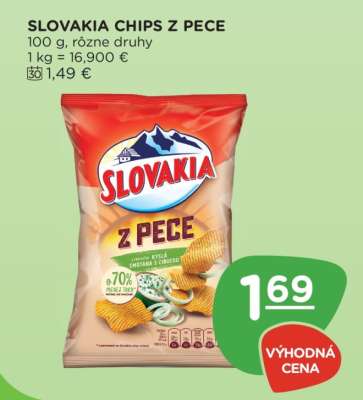 Slovakia chips z pece