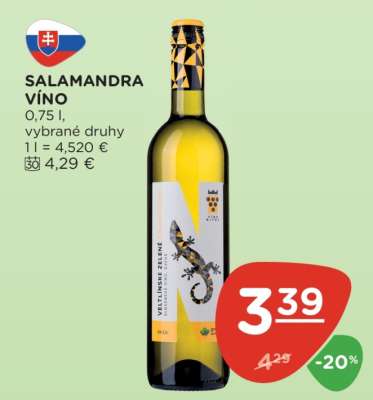 SALAMANDRA VÍNO