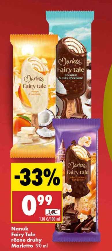 Nanuk Fairy Tale rôzne druhy Marletto 90 ml