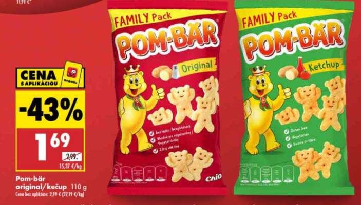Pom-bär original/kečup 110 g