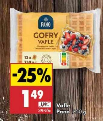 Vafle Pano 250 g