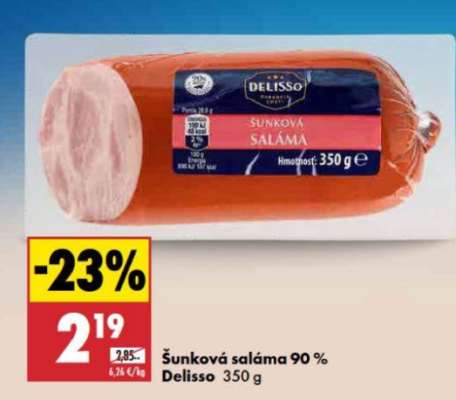 Šunková saláma 90 %