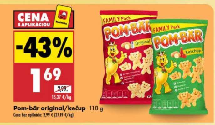 Pom-bär original/kečup 110 g