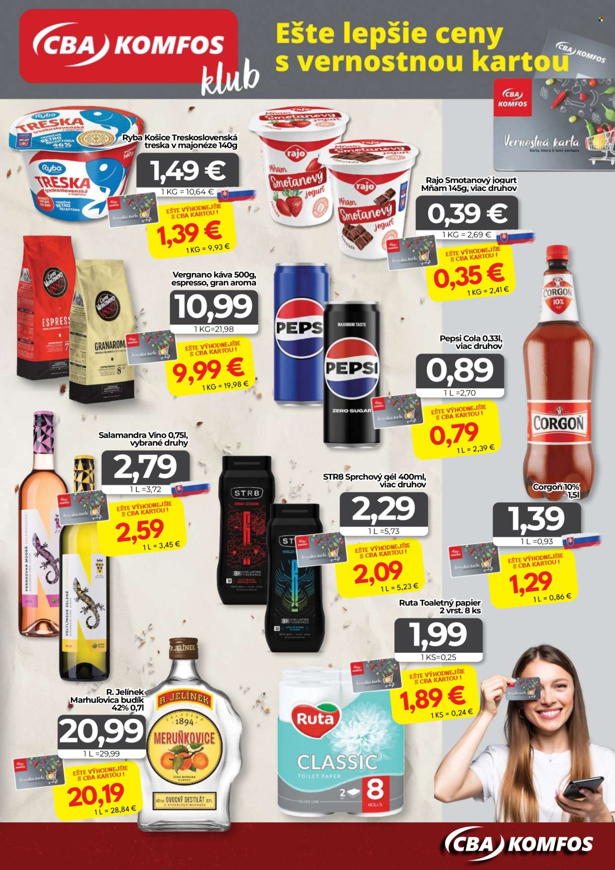 Leták CBA Komfos - 17.7.2026 - 30.7.2026. Strana 15