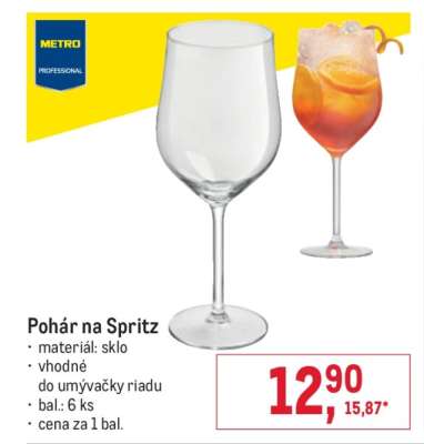 Pohár na Spritz