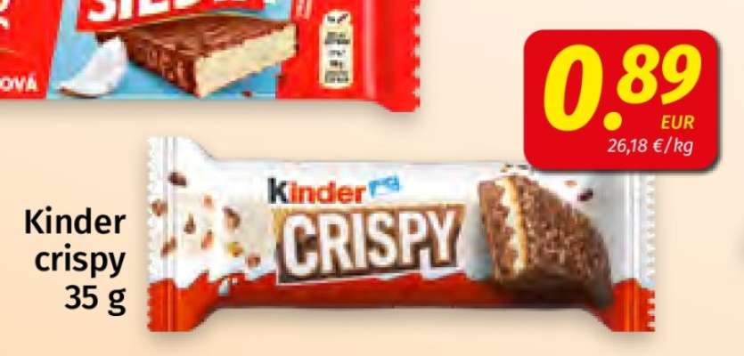 Kinder crispy 35 g