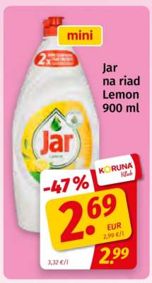 Jar na riad Lemon 900 ml