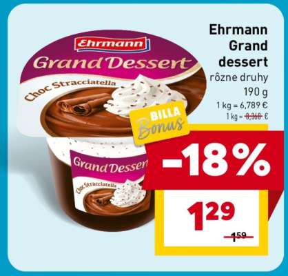 Ehrmann Grand Dessert