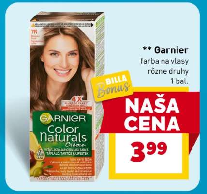 Garnier farba na vlasy rôzne druhy 1 bal.