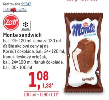 Monte sandwich