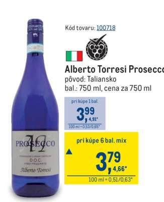 Alberto Torresi Prosecco
