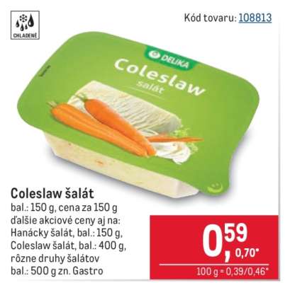 Coleslaw šalát